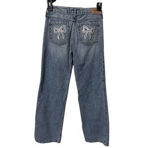 Abercrombie Kids Denim Jeans with Bow Detail